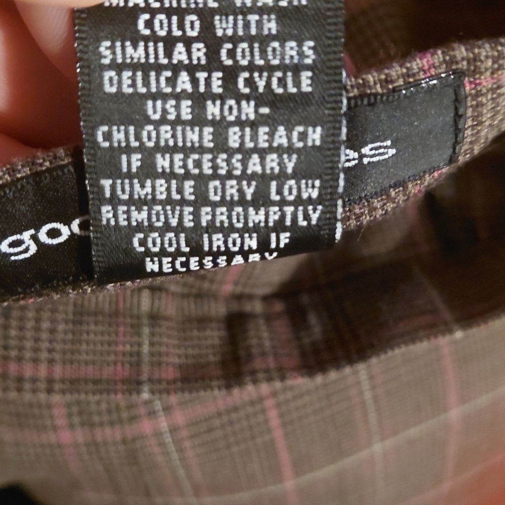 Vintage Plaid A-Line Skirt Grandmacore - Picture 7 of 14